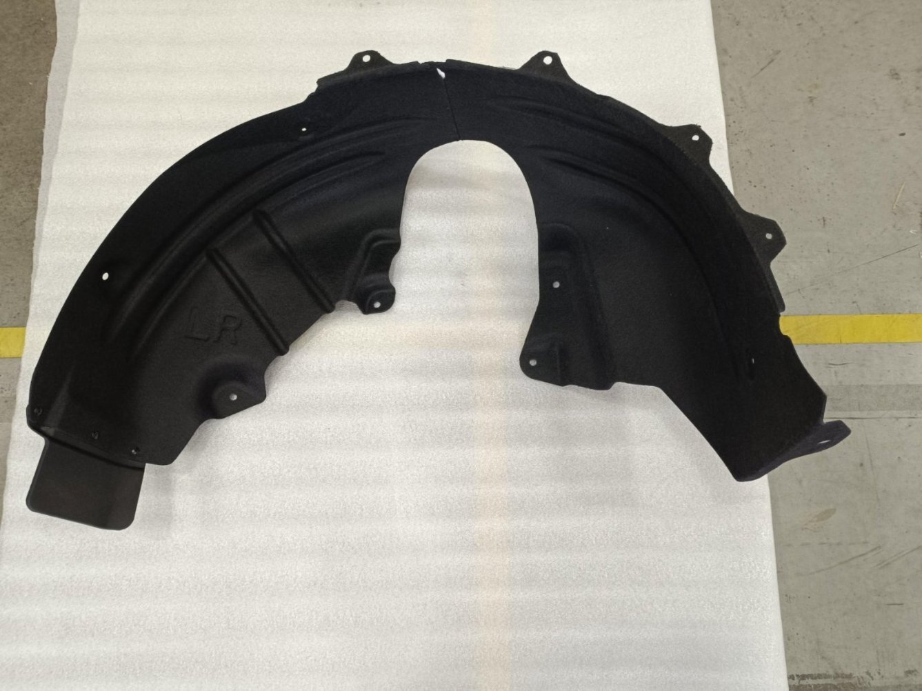 Left Rear Wheel Splash Shield Assembly