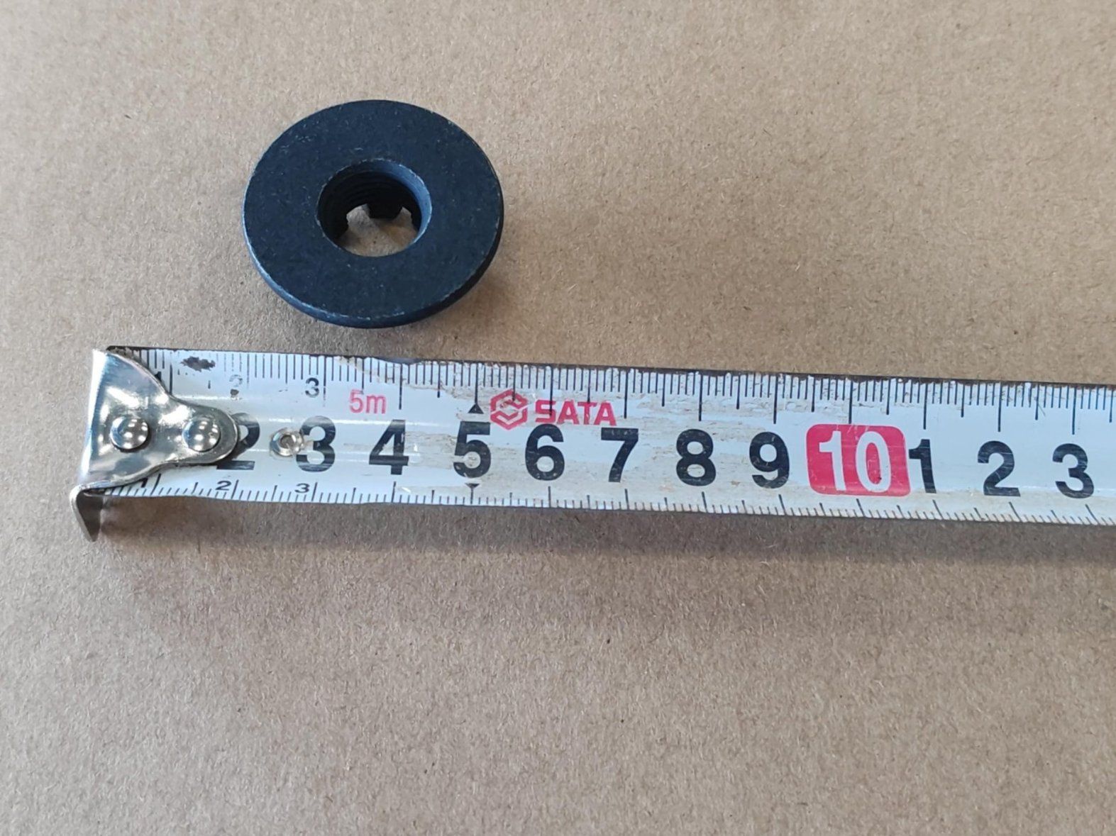 Hex Flange Slotted Nut